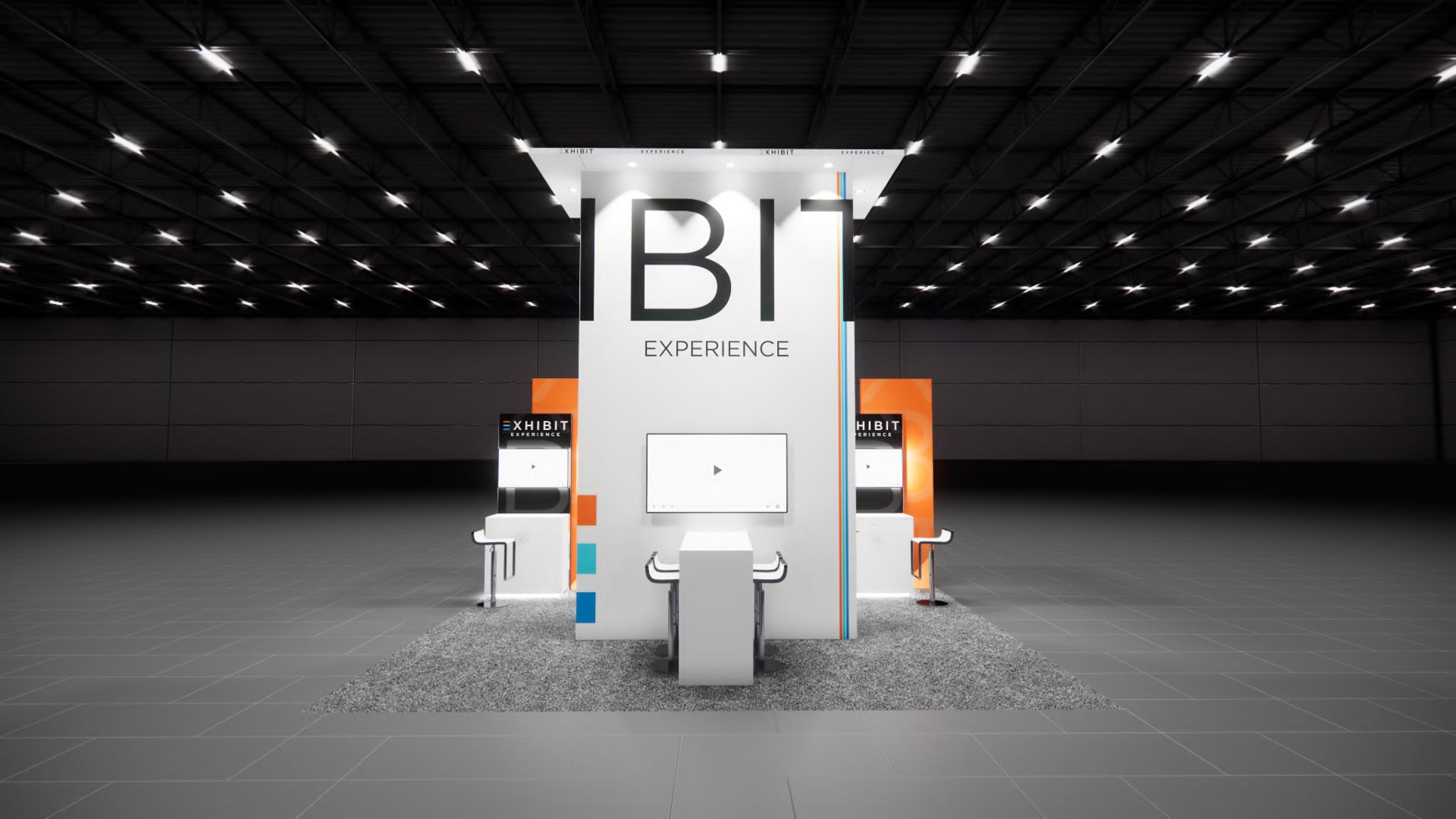 Affordable 20×20 Island Booth Rental