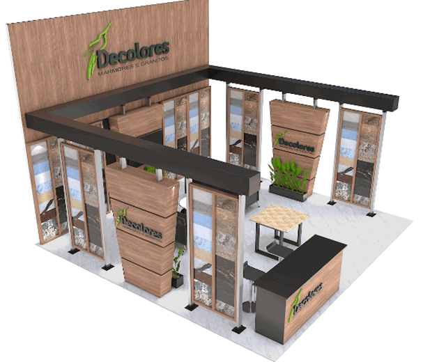 20 x 20 Las Vegas Booth Rental