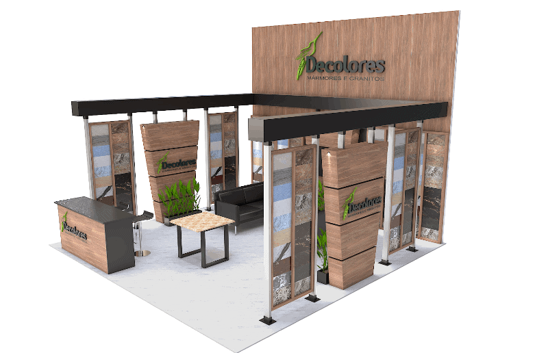 20 x 20 Las Vegas Booth Rental