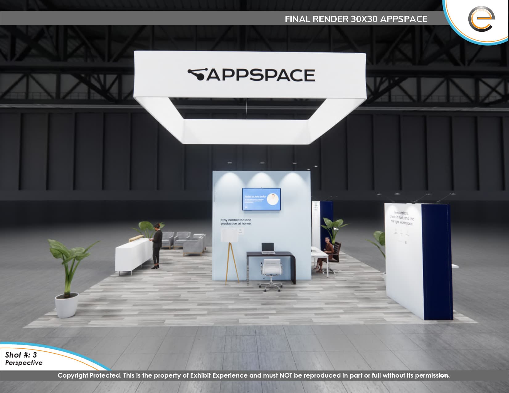 Money 20/20 30 x 30 exhibit rental Las Vegas