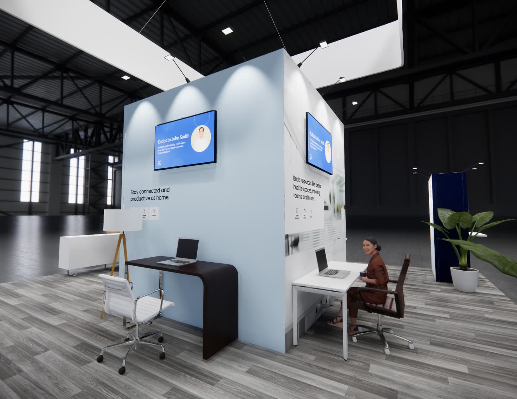 Money 20/20 30 x 30 exhibit rental Las Vegas