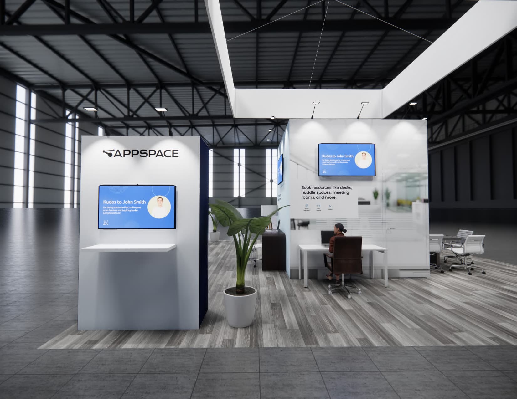 Money 20/20 30 x 30 exhibit rental Las Vegas