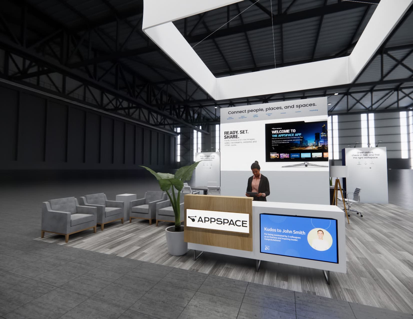 Money 20/20 30 x 30 exhibit rental Las Vegas