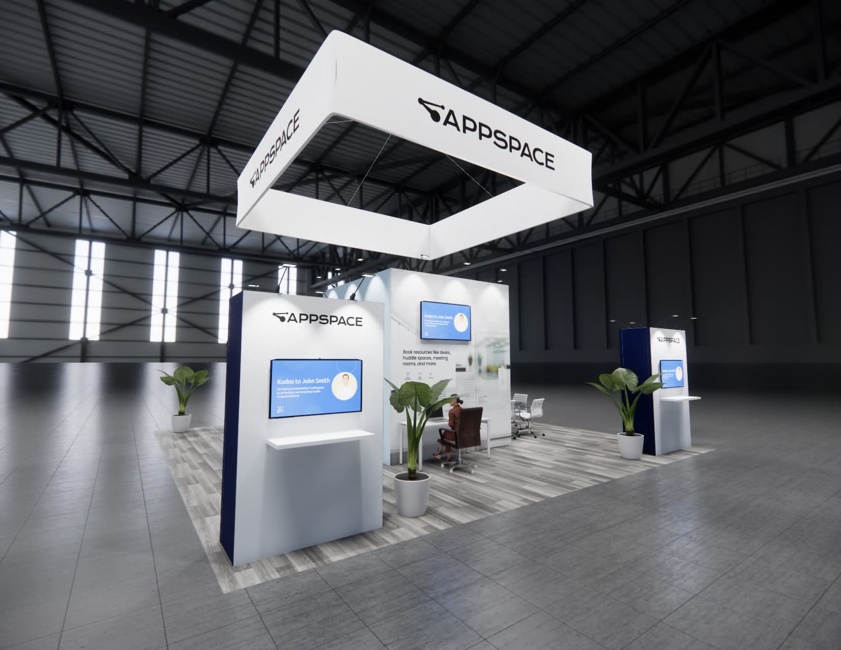 Money 20/20 30 x 30 exhibit rental Las Vegas
