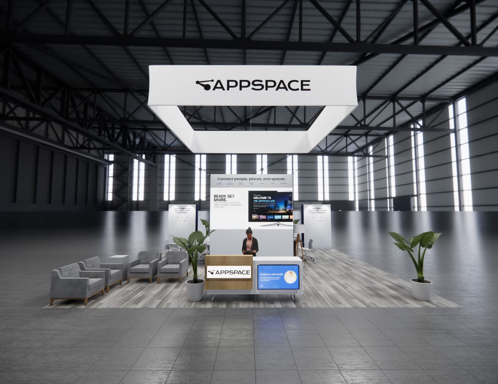 Money 20/20 30 x 30 exhibit rental Las Vegas
