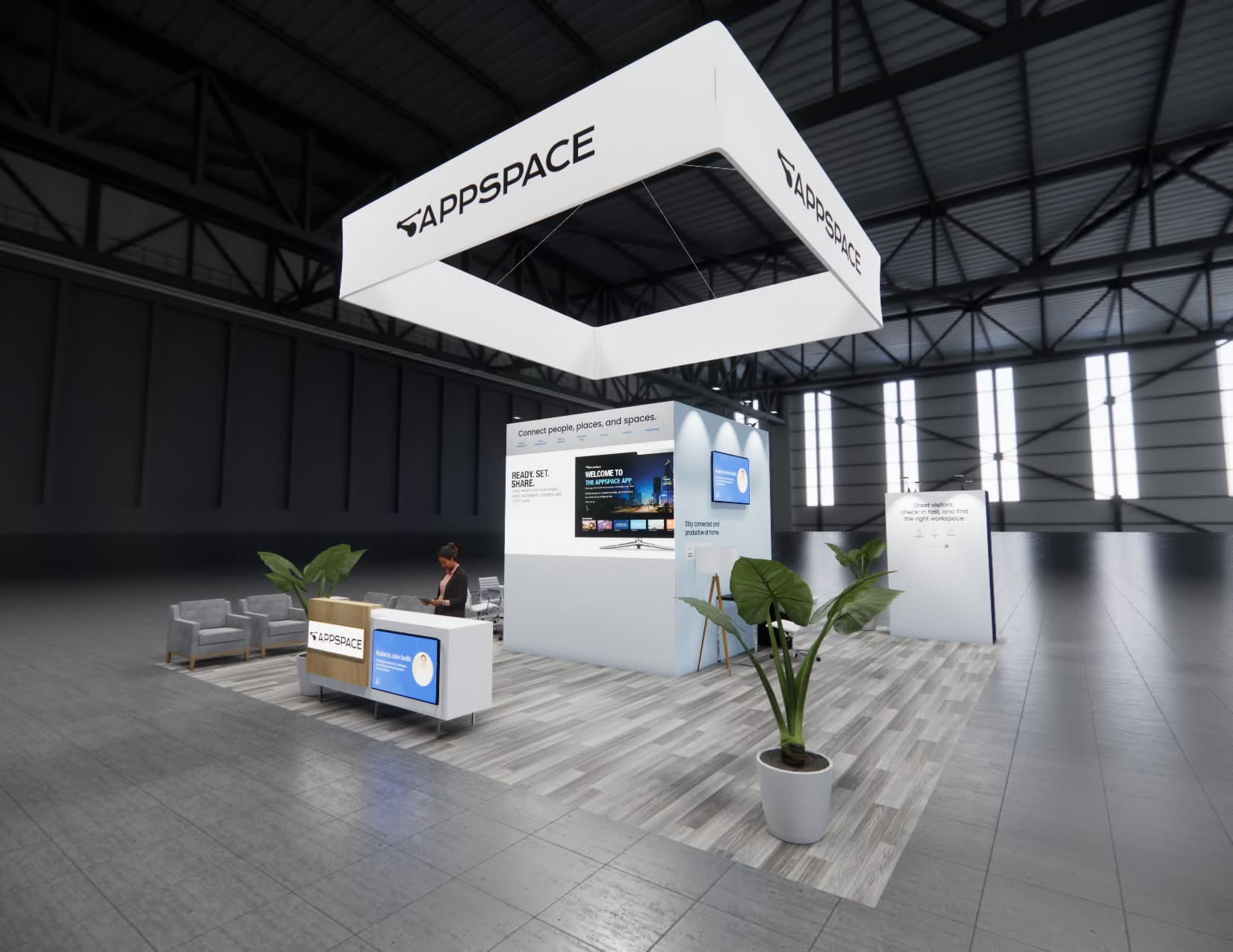 Money 20/20 30 x 30 exhibit rental Las Vegas