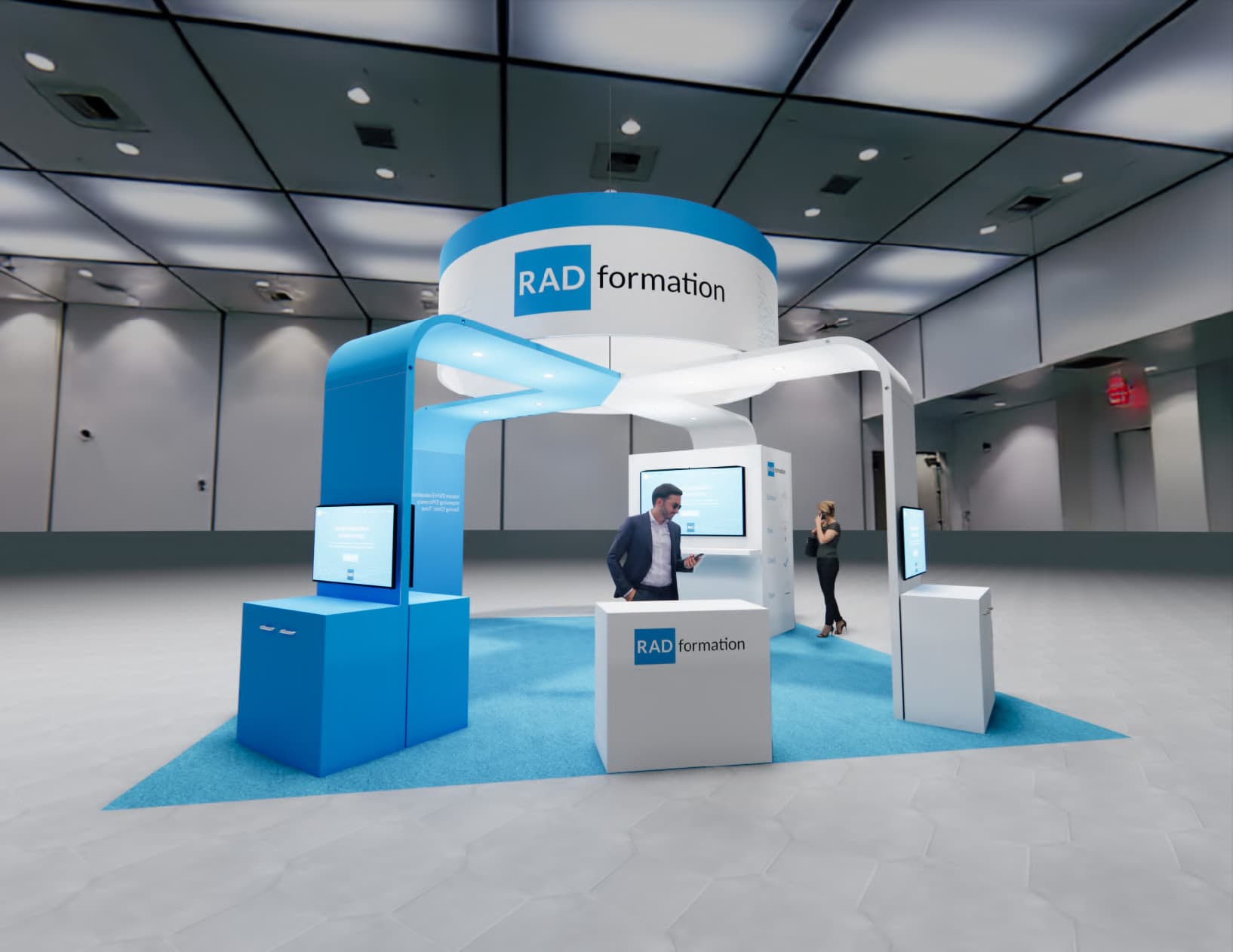 LDI trade show booth - 20 x 20 trade show display