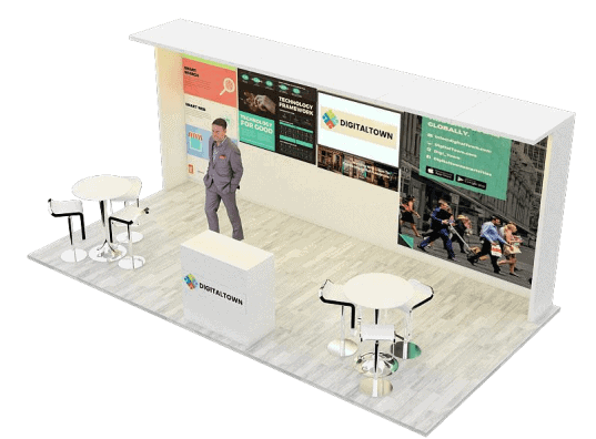 10 x 20 CES Tradeshow Booth Rental