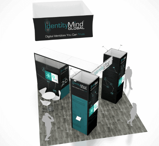 20 x 20 Outdoor Retailer Show Booth Rental