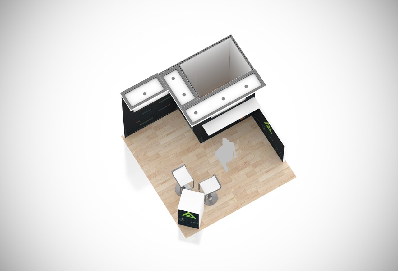 10 x 10 Cruise Ship Interiors Expo Exhibit Rental