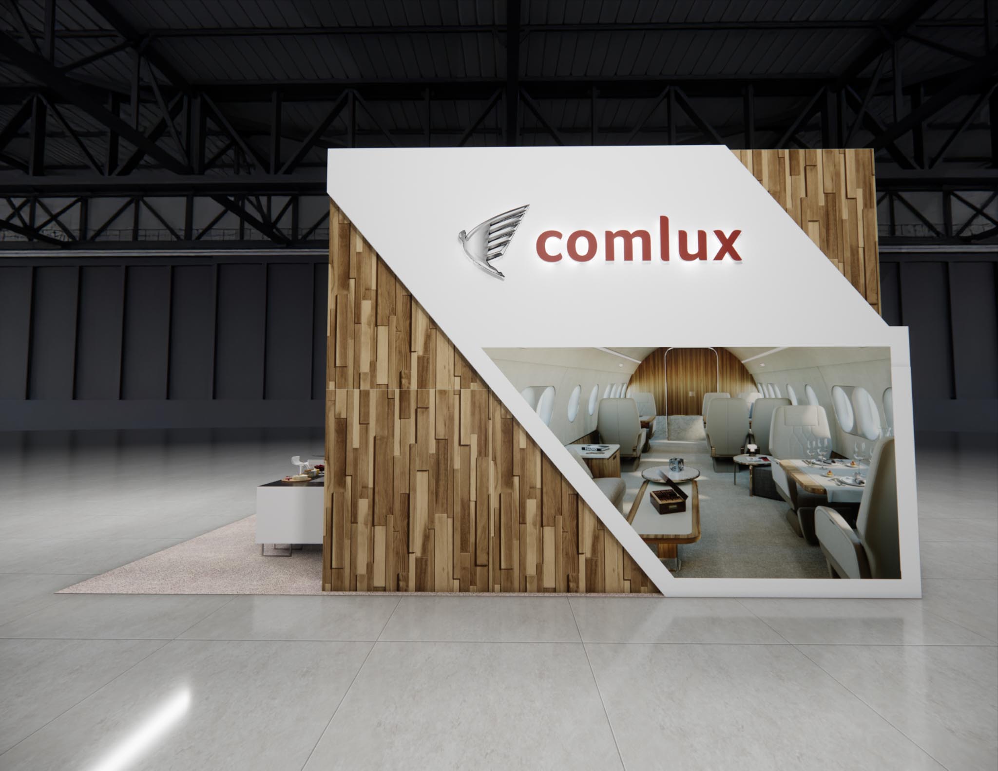30 x 40 Trade Show Double Deck Stand Rental