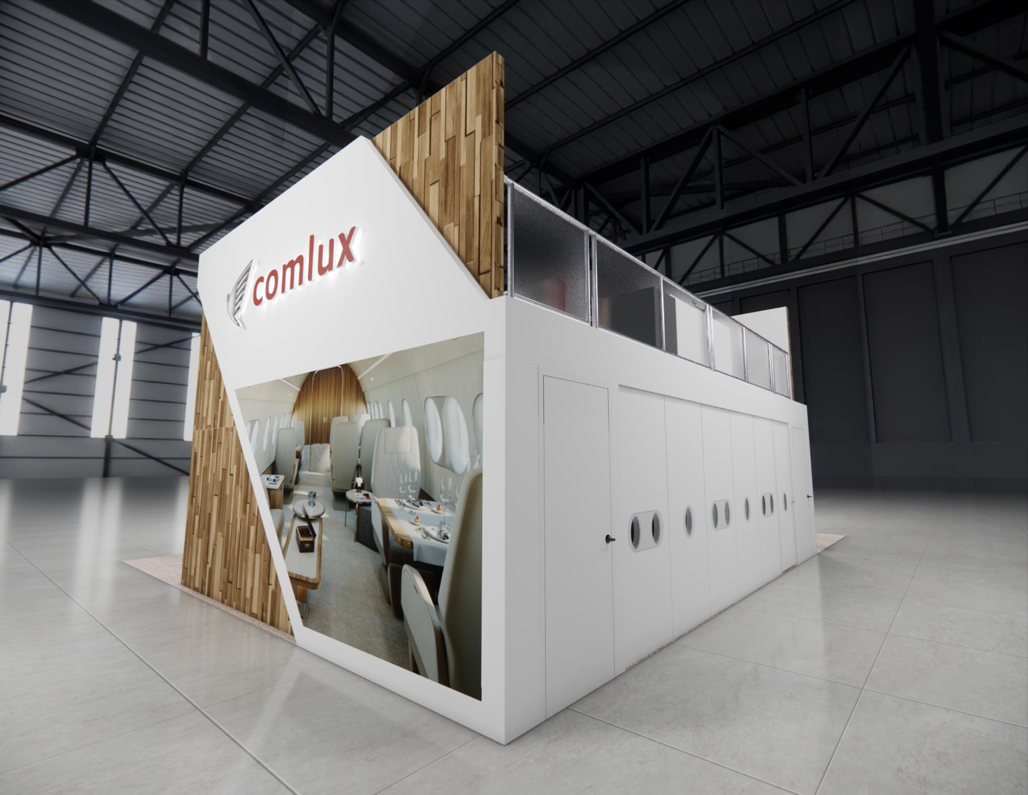 30 x 40 Trade Show Double Deck Stand Rental