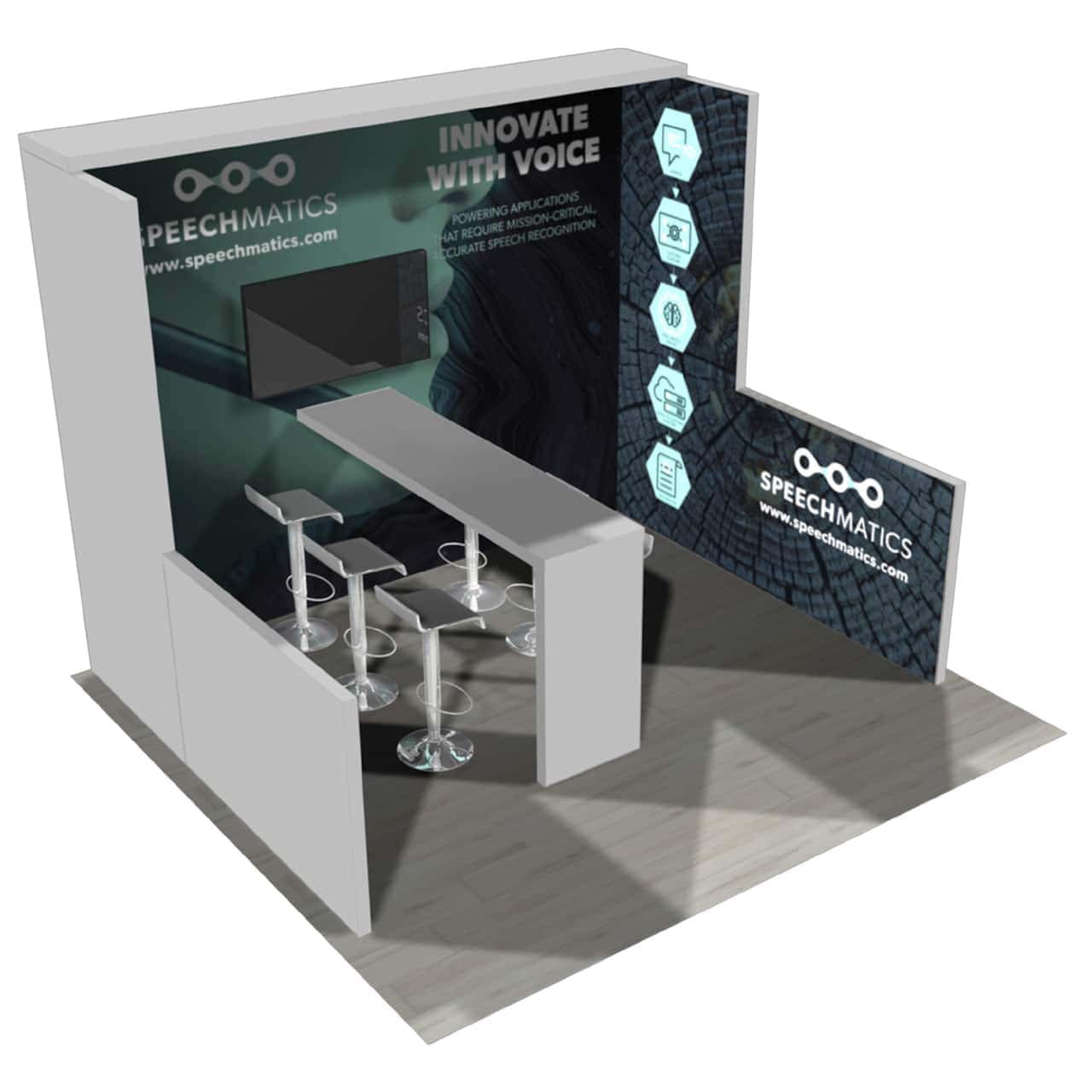 Las Vegas World of Concrete 10 x 10 Booth Rental
