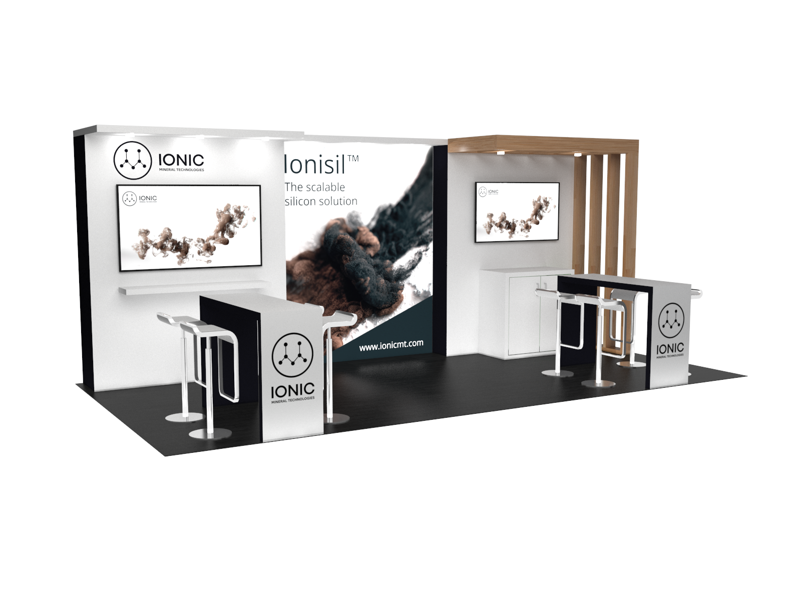 10x20 Trade Show Display Exhibit Rental