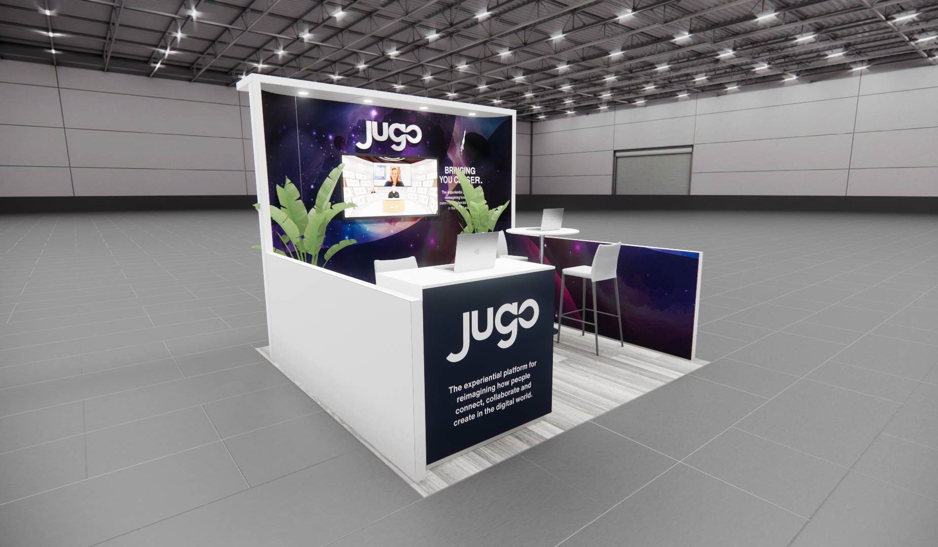 10x10 Western Roofing Show Exhibit Rental