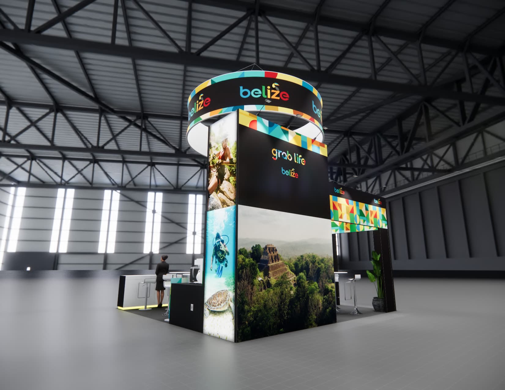 PMA Expo trade show booth rental 20 x 20