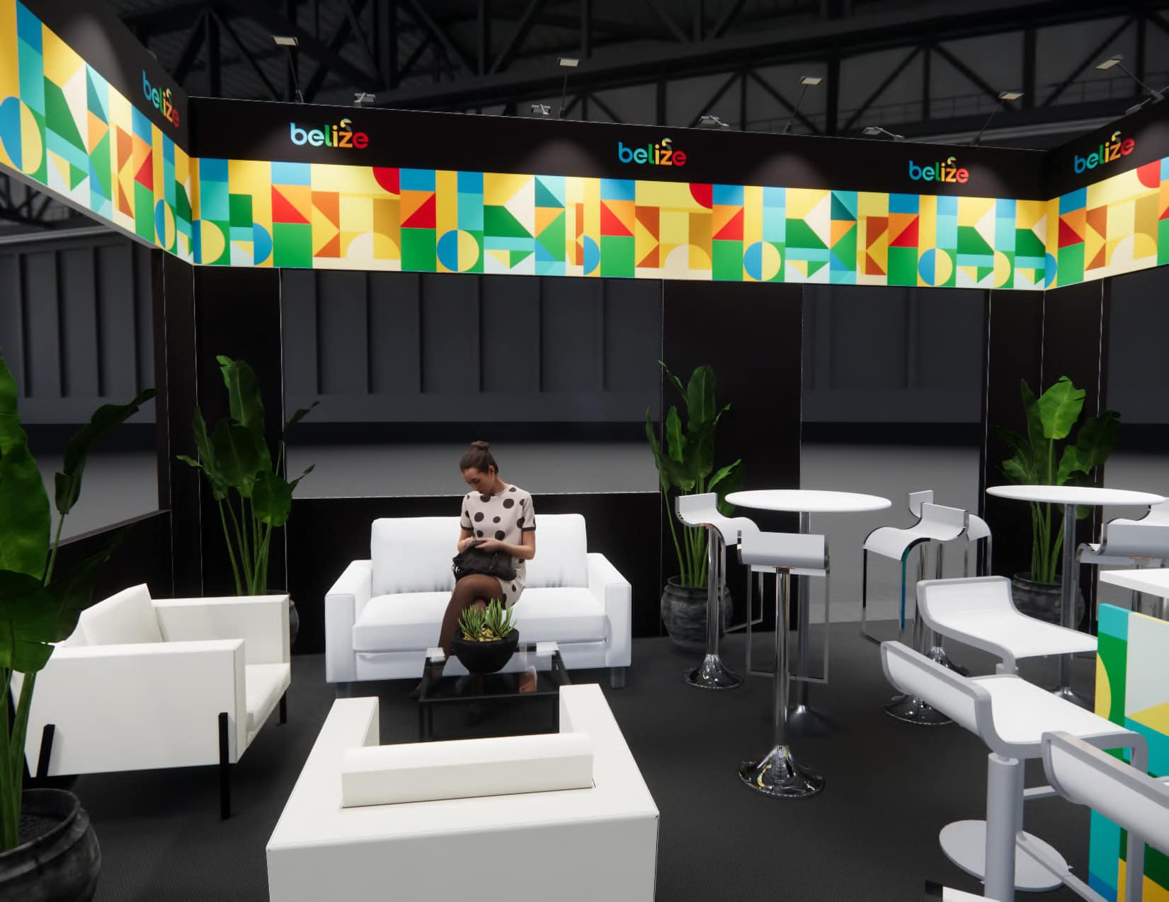 PMA Expo trade show booth rental 20 x 20