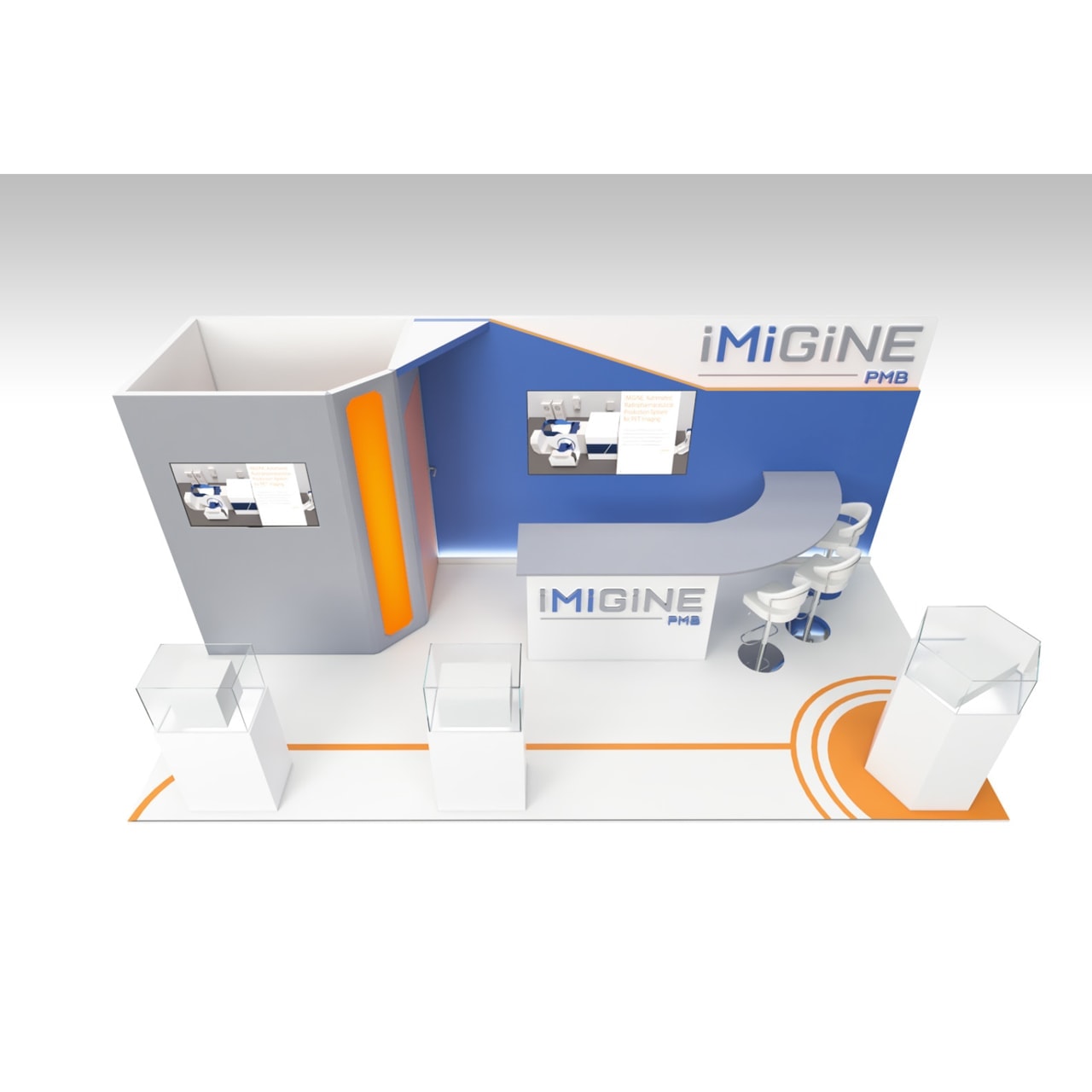 Custom 10 x 20 Booth Rental 1.9