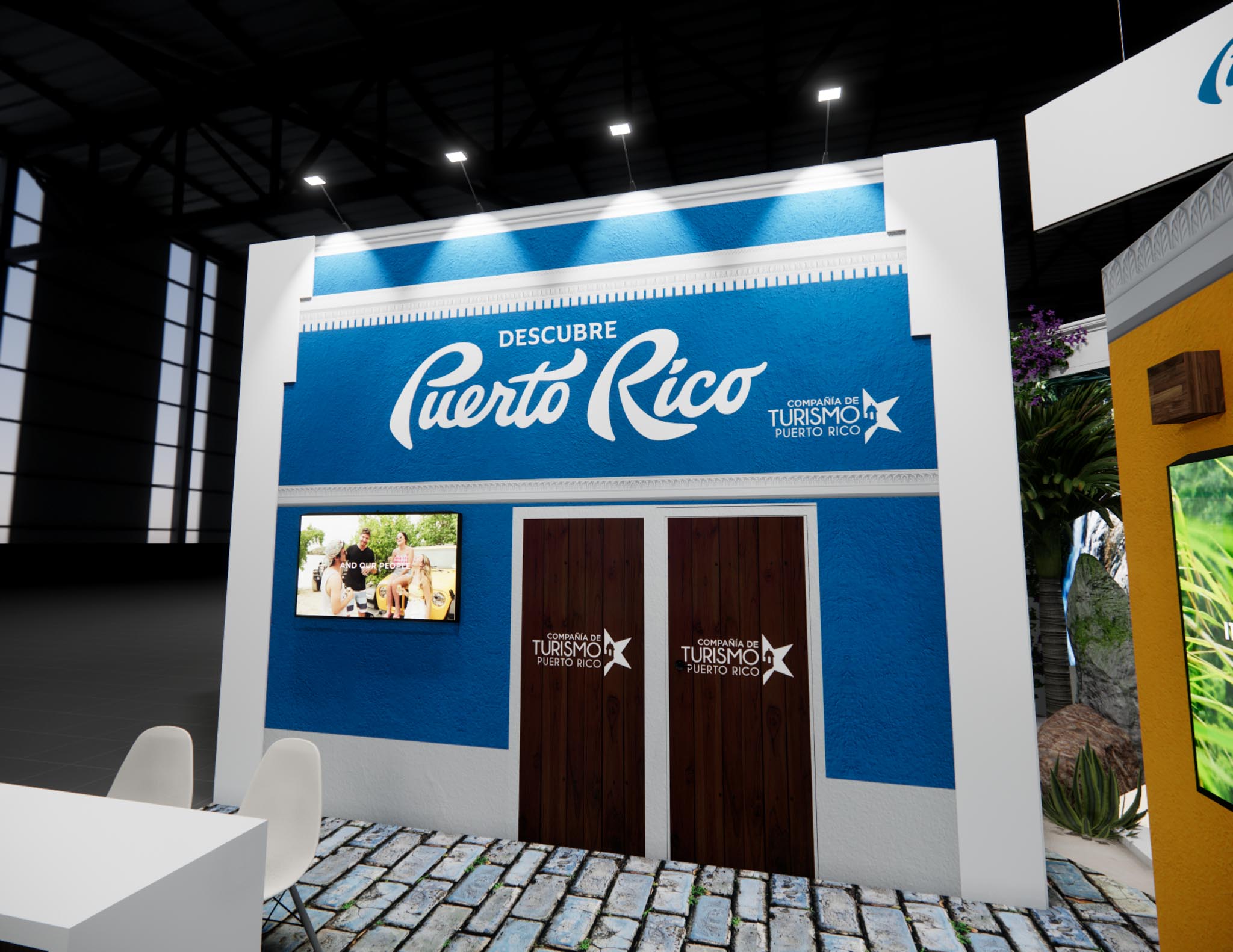 40 x 60 Double Deck Trade Show Booth Rental
