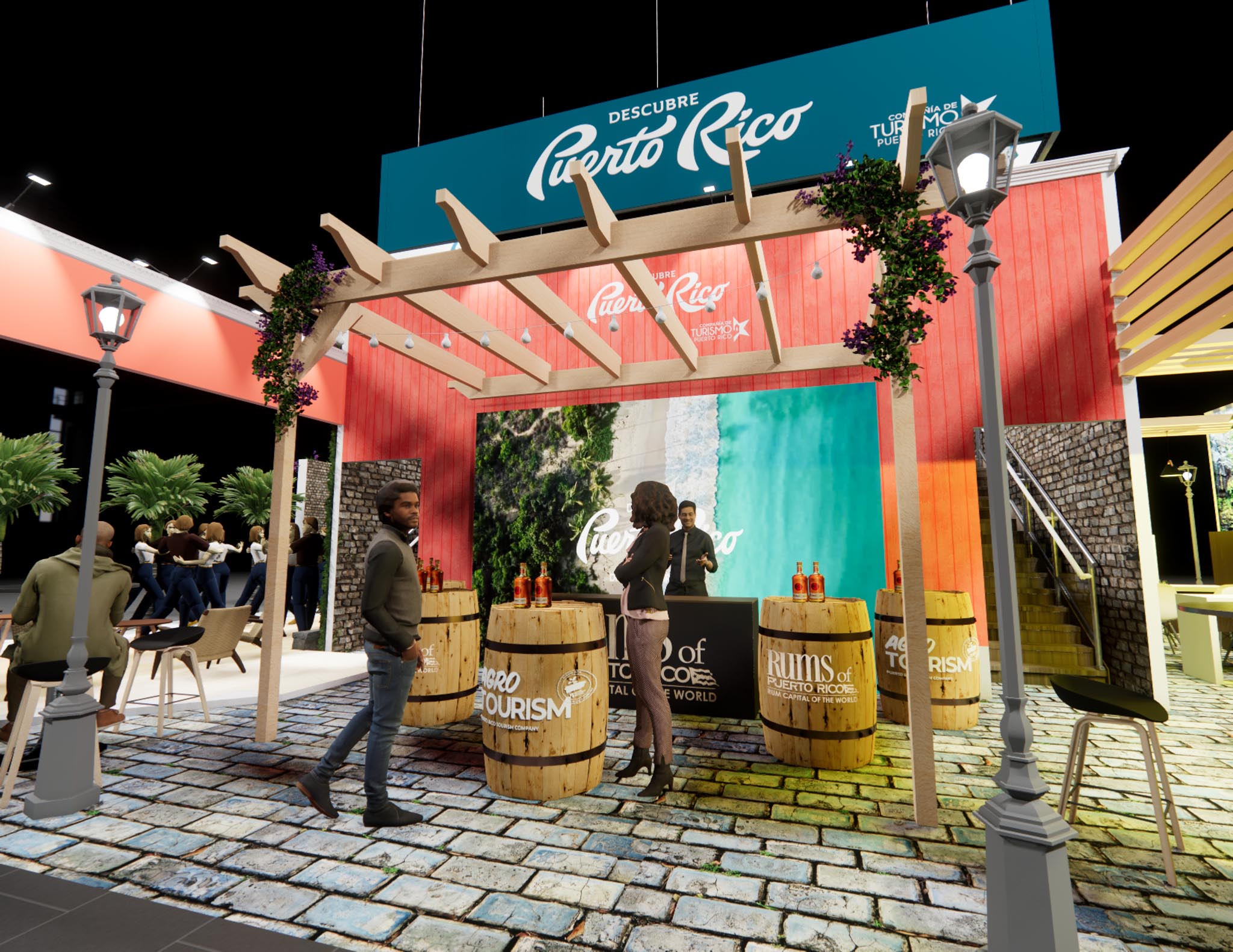 40 x 60 Double Deck Trade Show Exhibit Rental