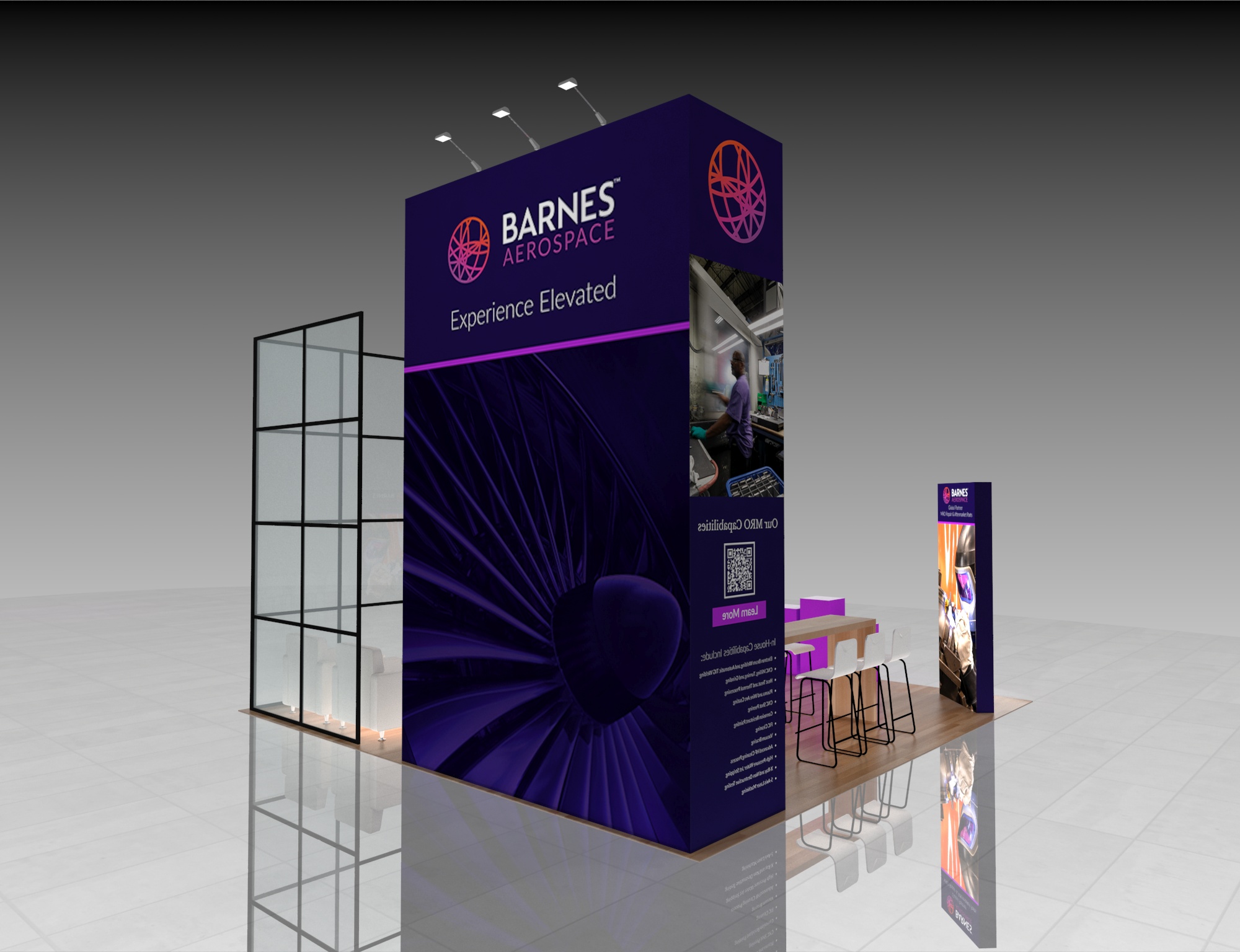 20x20 Trade Show Exhibit Rental