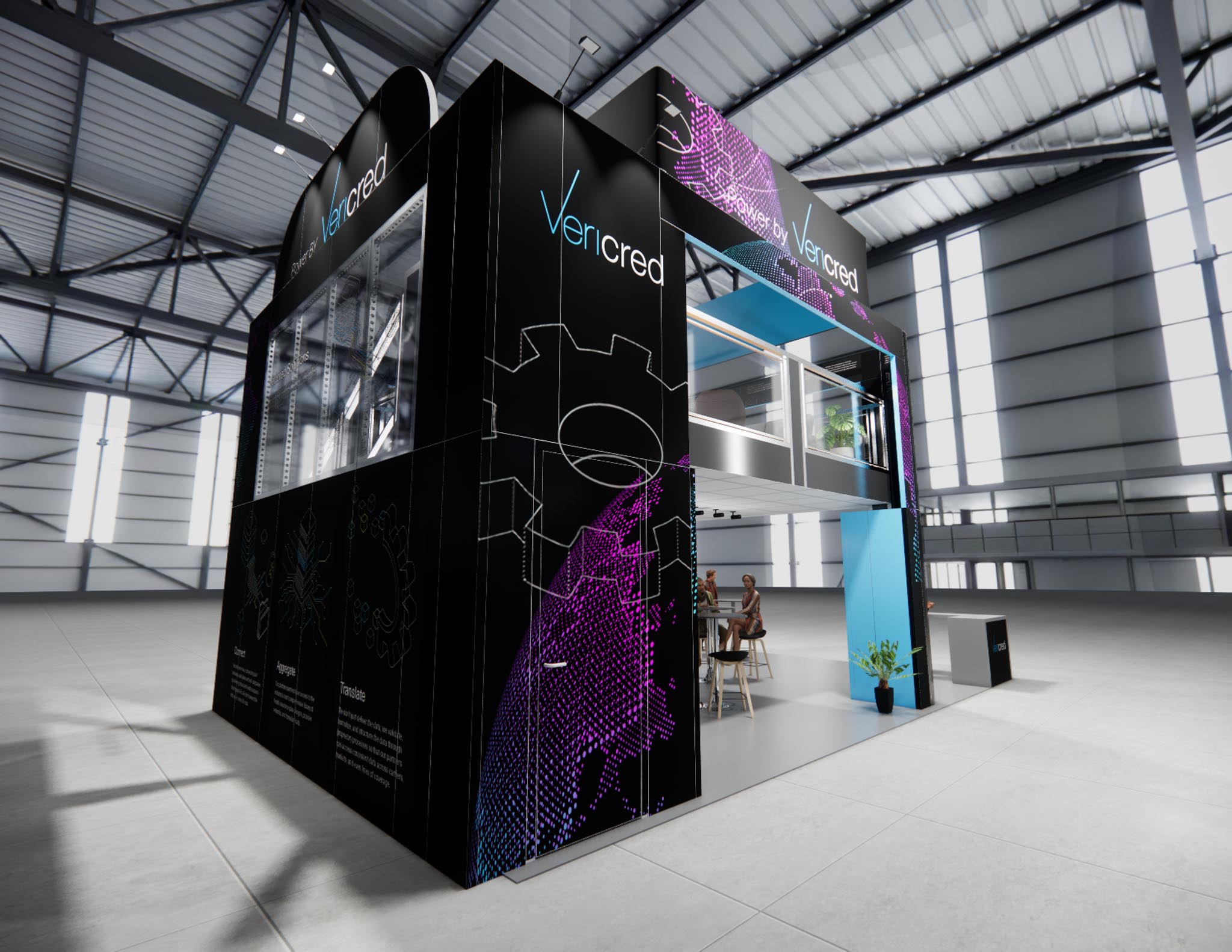 20 x 30 Trade Show Exhibit Booth Rental