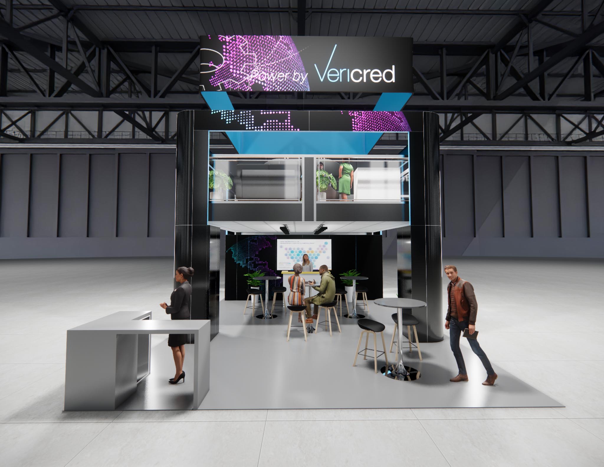 20 x 30 Trade Show Exhibit Booth Rental