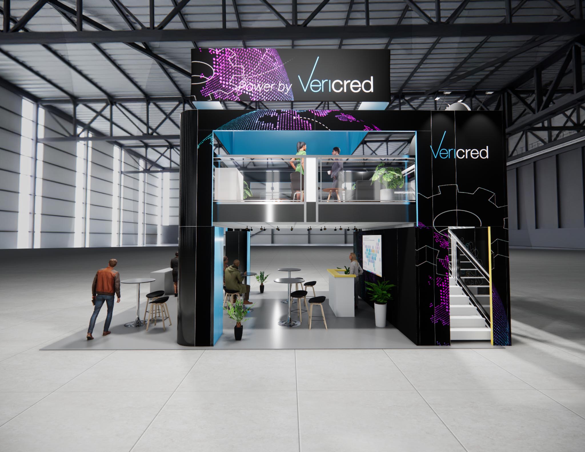 20 x 30 Trade Show Exhibit Booth Rental
