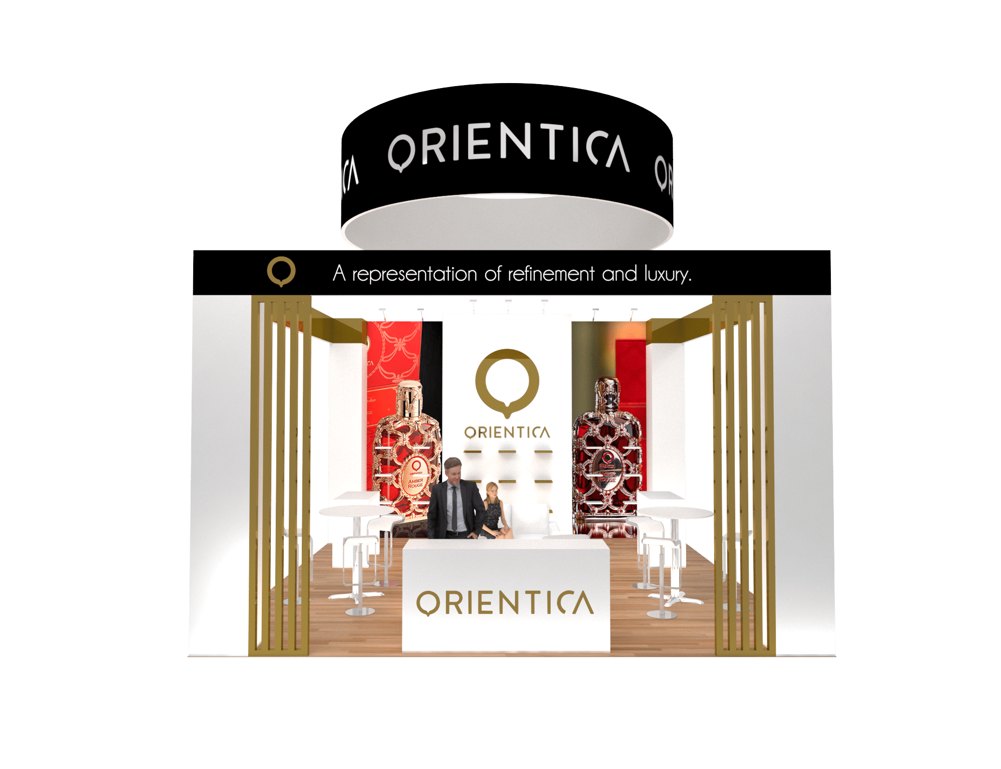20x20 Trade Show Exhibit Booth Rental