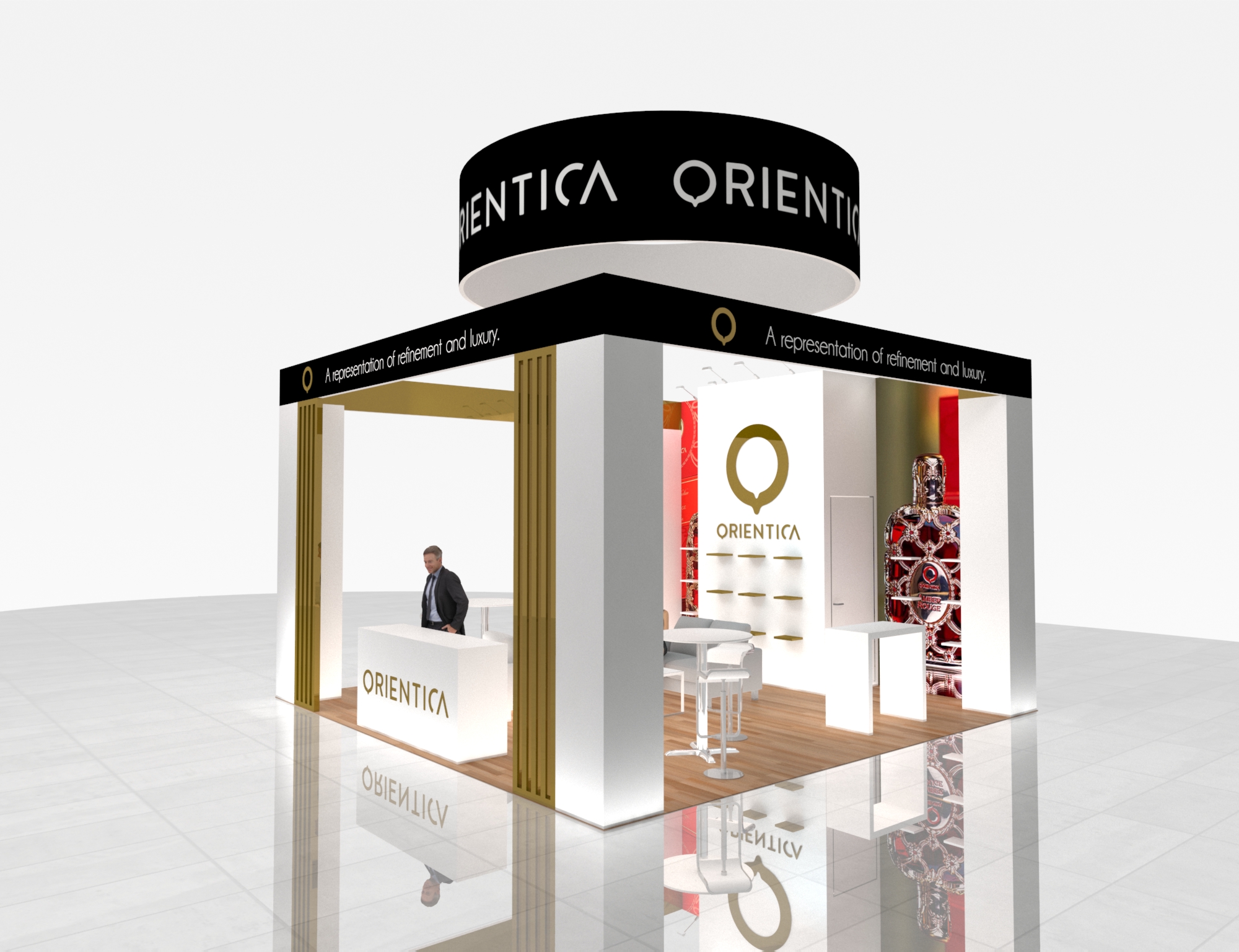 20x20 Trade Show Exhibit Booth Rental