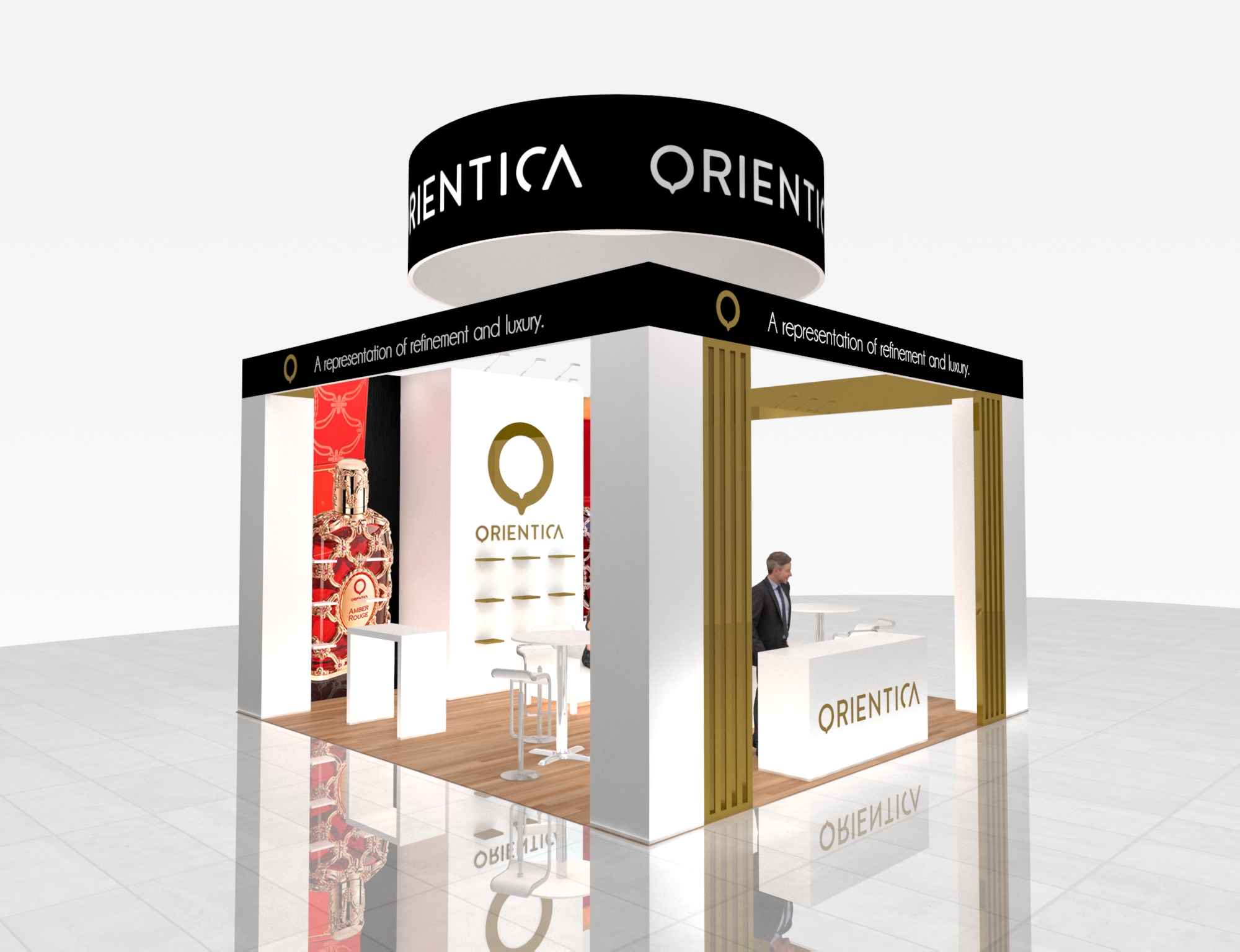 20x20 Trade Show Exhibit Booth Rental