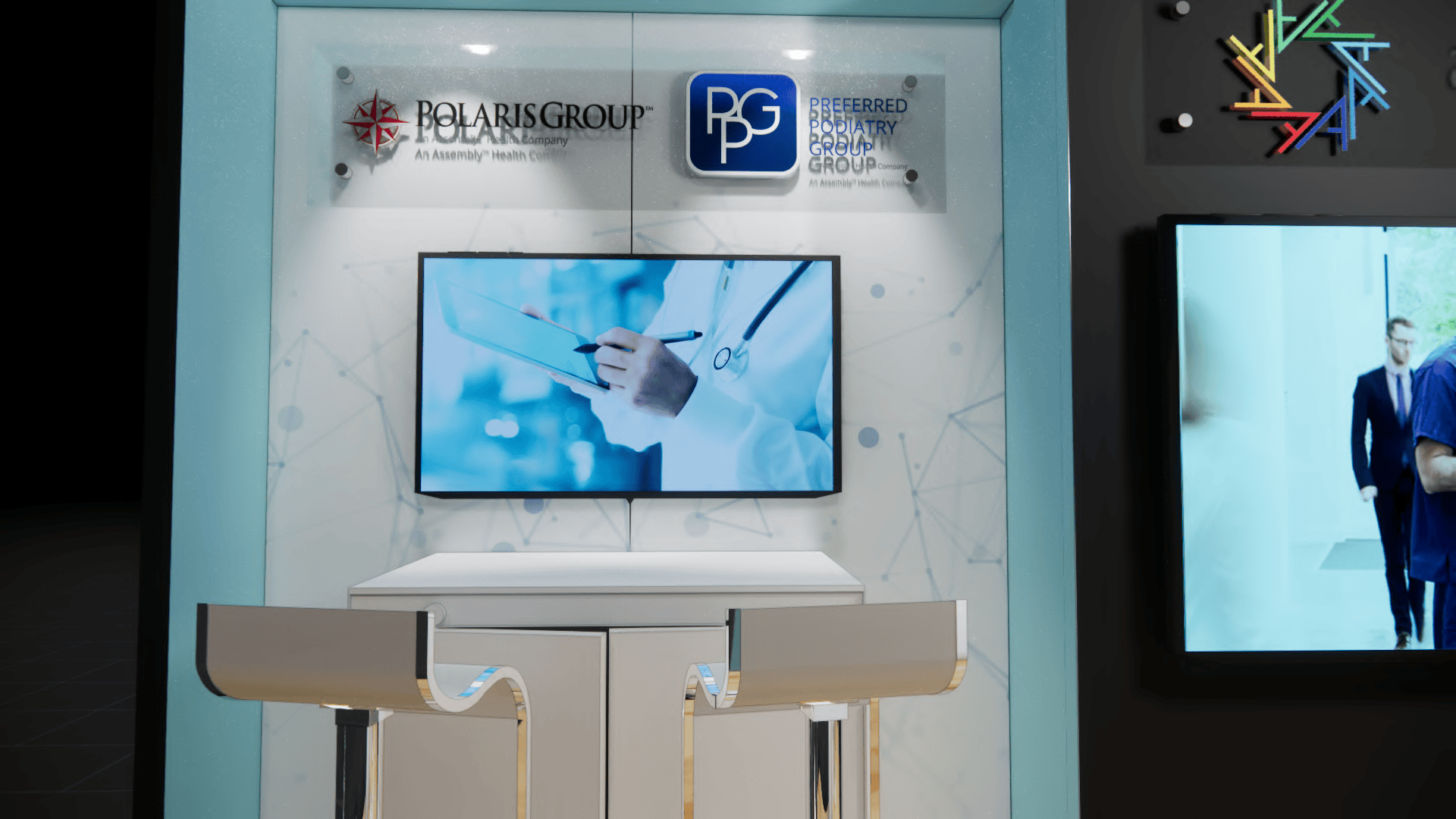 10 x 20 Chicago trade show booth rental – clinical lab expo