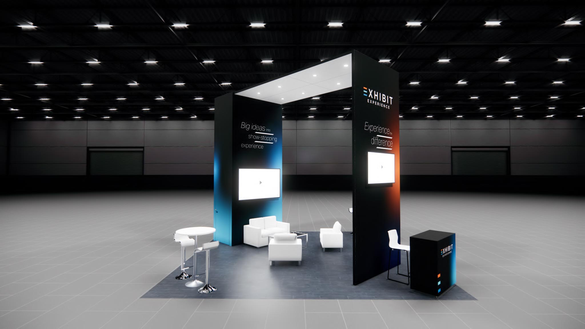 Affordable 20×20 Trade Show Booth Rental