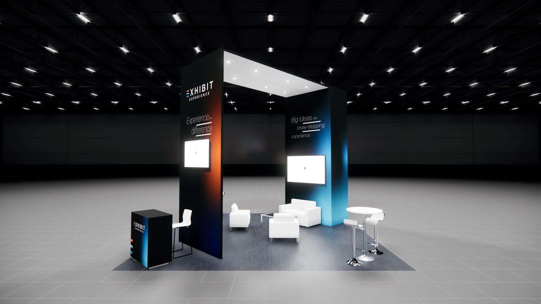 Affordable 20×20 Trade Show Booth Rental