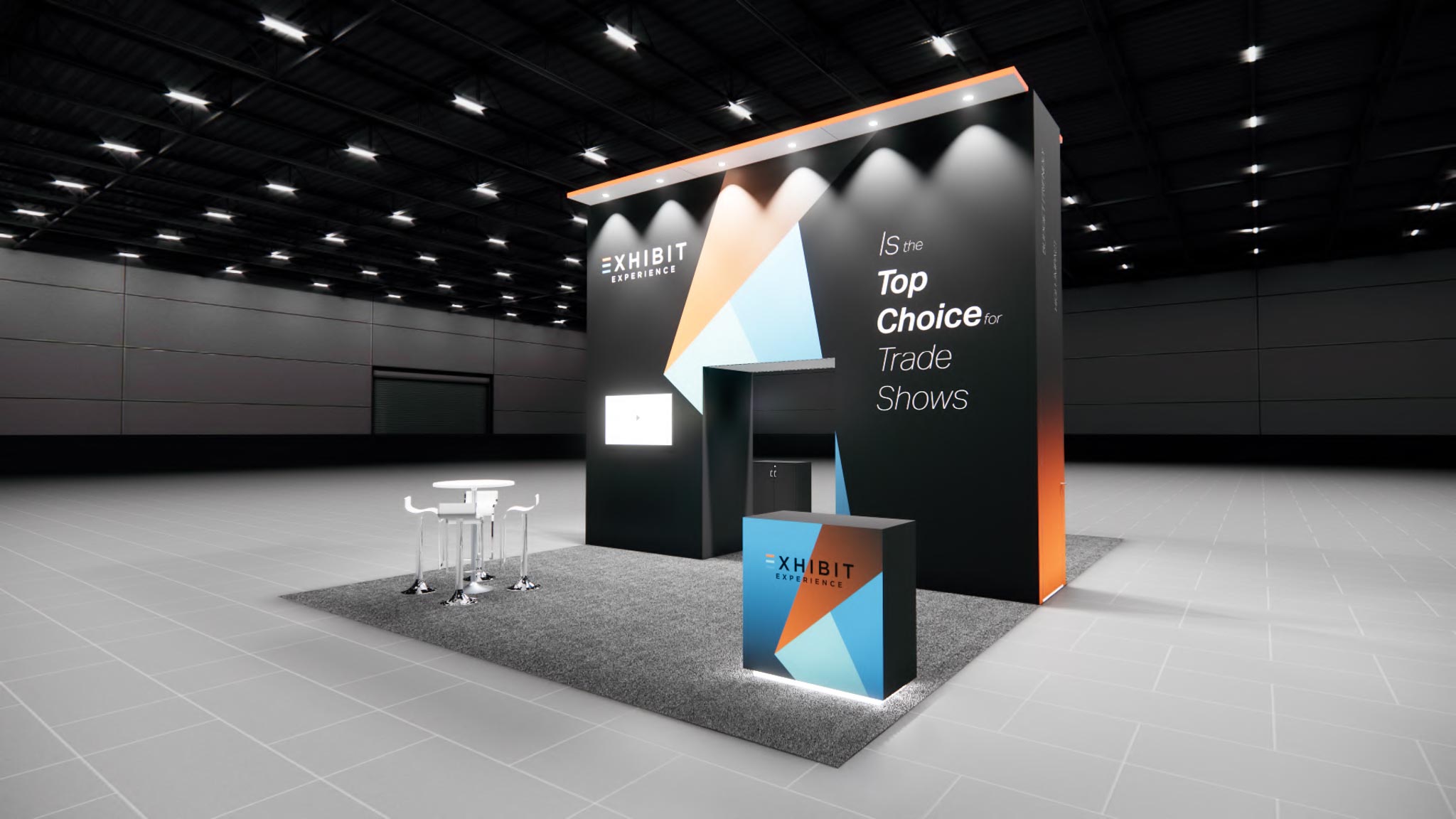 Affordable 20×30 Trade Show Booth Rental