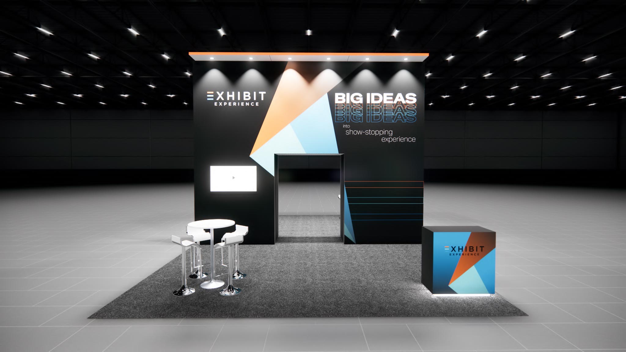 Affordable 20×30 Trade Show Booth Rental
