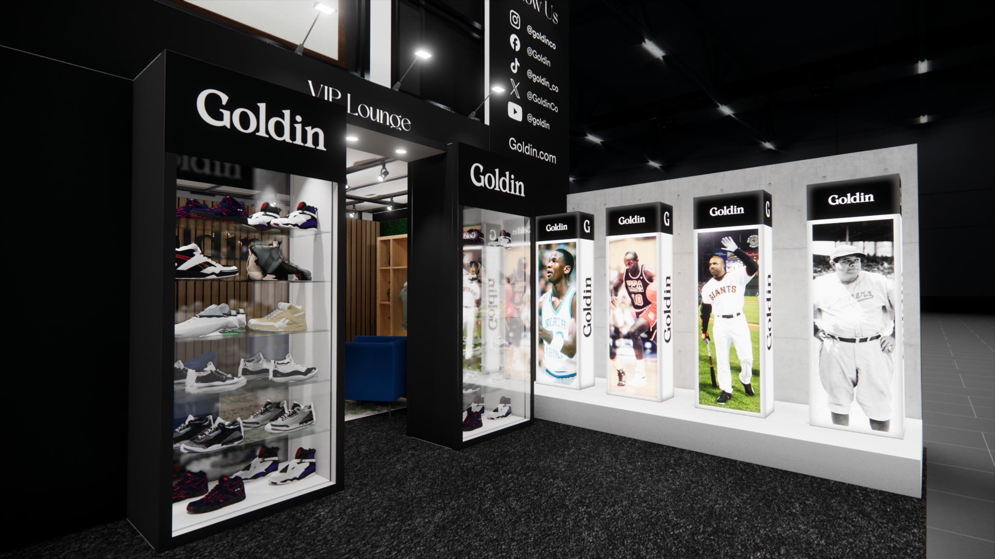 40 x 40 Double Decker Trade Show Exhibit Rental