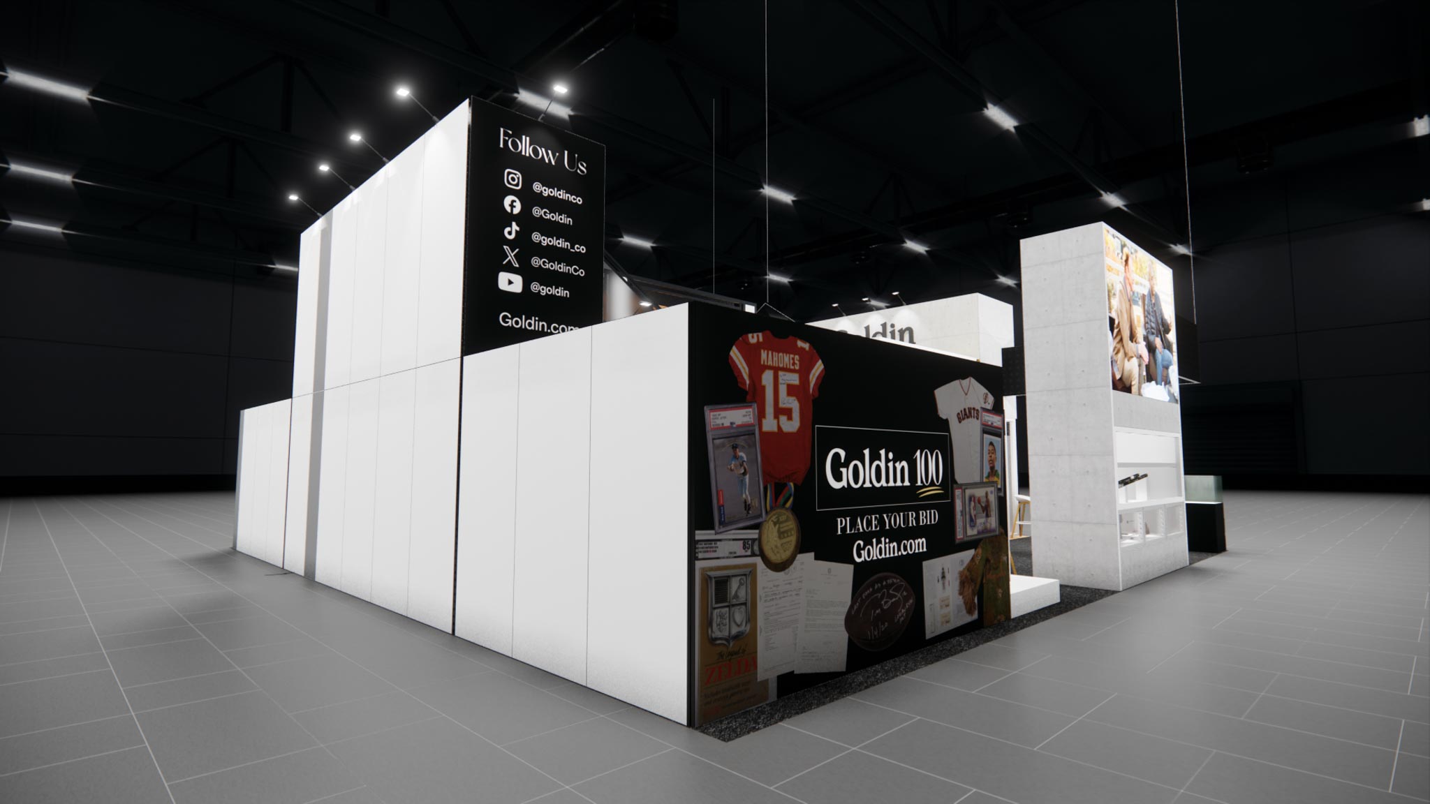 40 x 40 Double Decker Trade Show Exhibit Rental