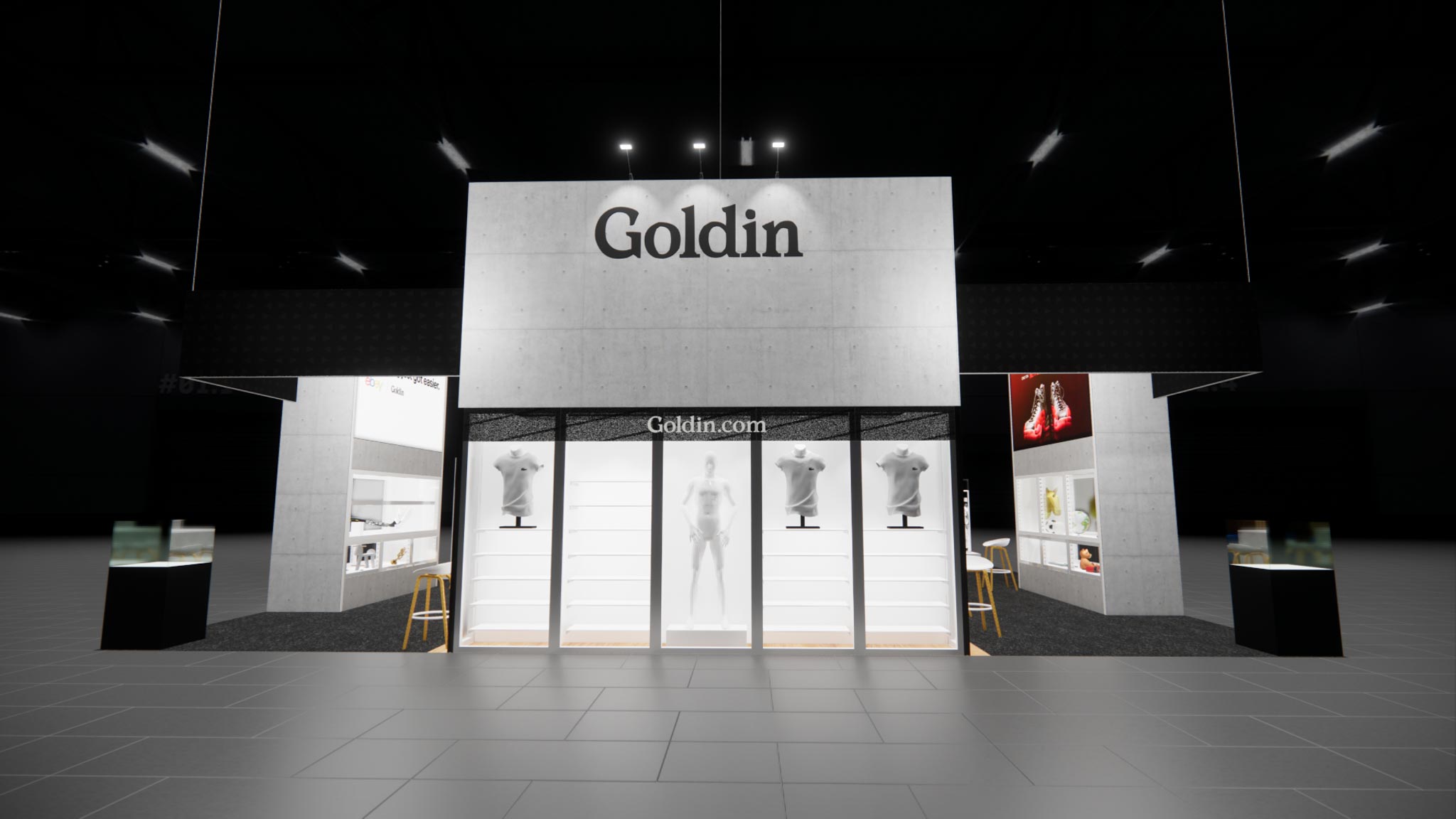 40 x 40 Double Decker Trade Show Exhibit Rental