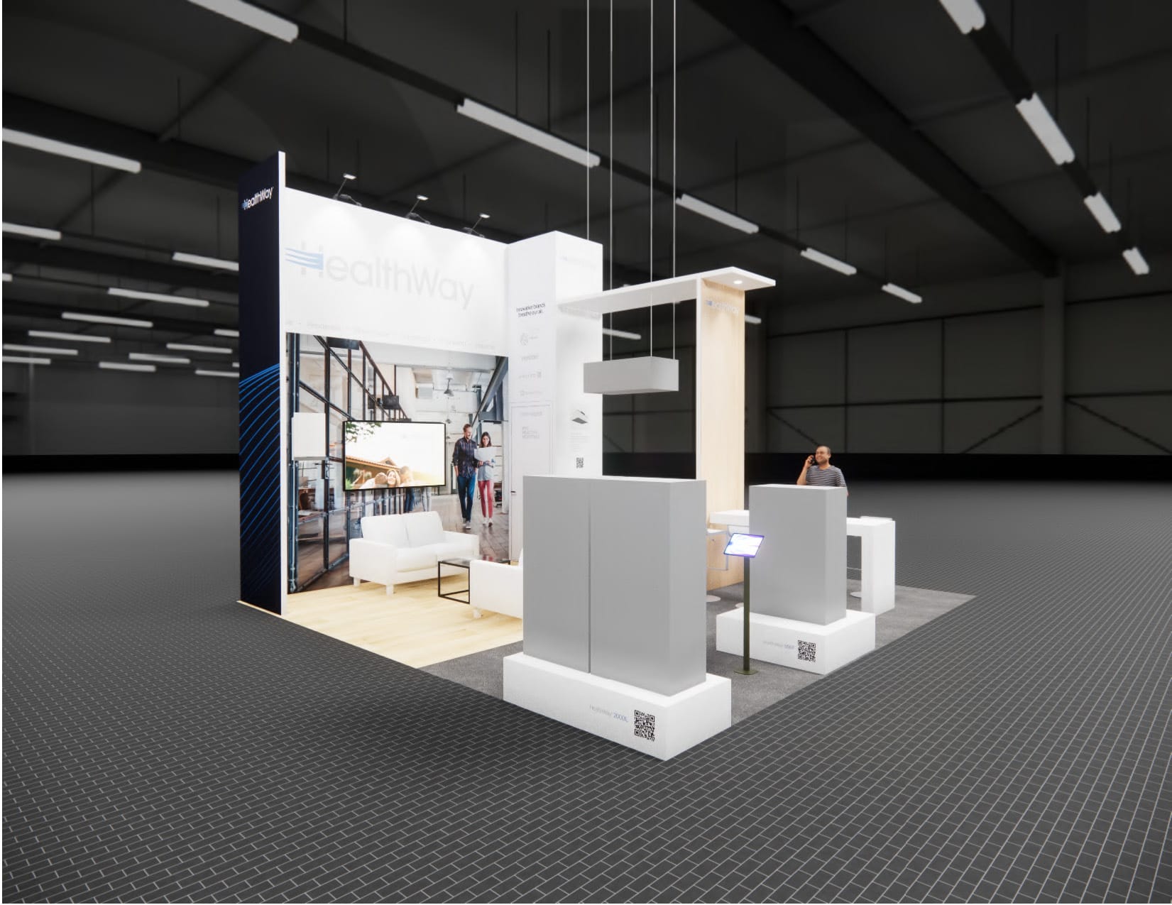 WEFTEC trade show display rental 20 x 20