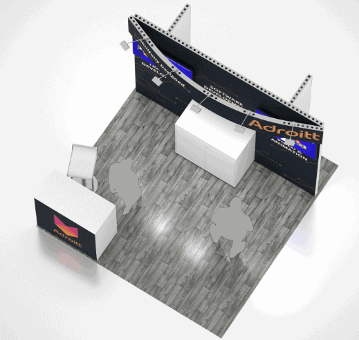 10 x 10 Tampa CS Week Booth Rental