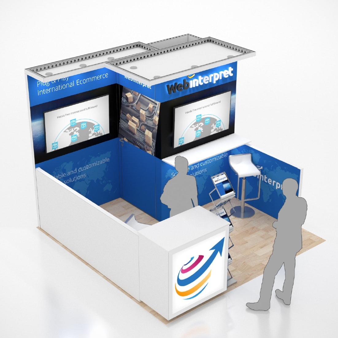 10 x 10 Las Vegas Booth Rental 2.0