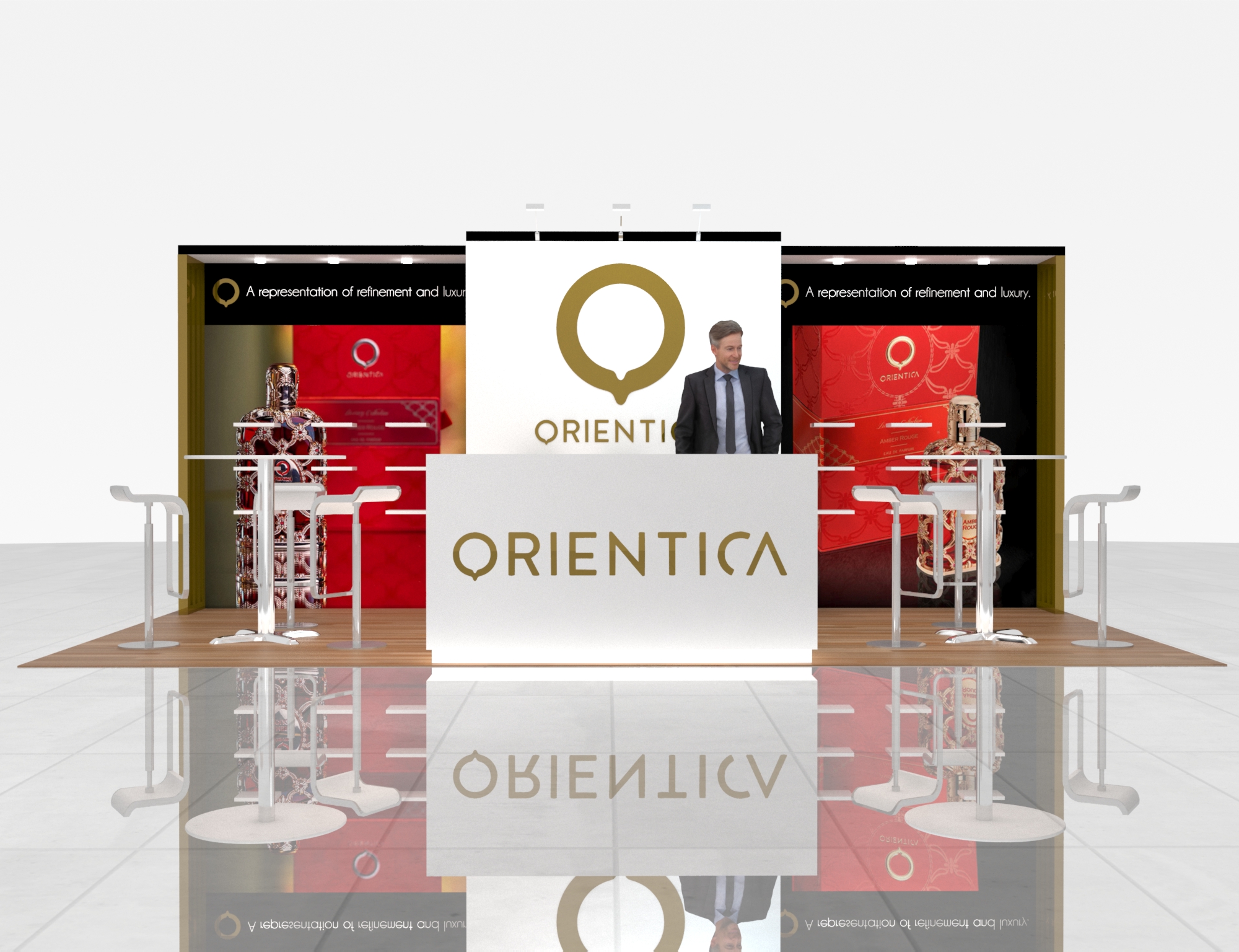 10x20 Trade Show Booth Stand Display Rental