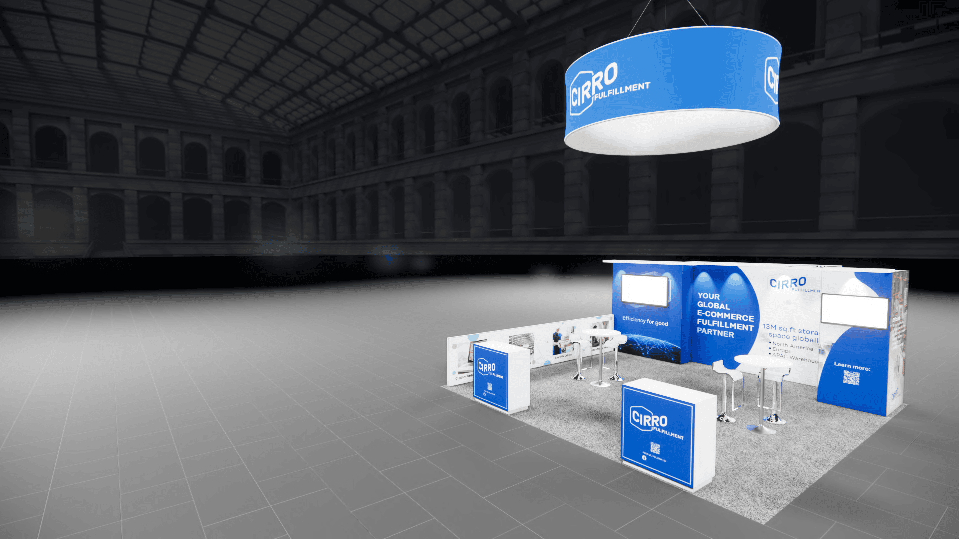 The premiere 20 x 20 exhibit rental for black hat expo 2024