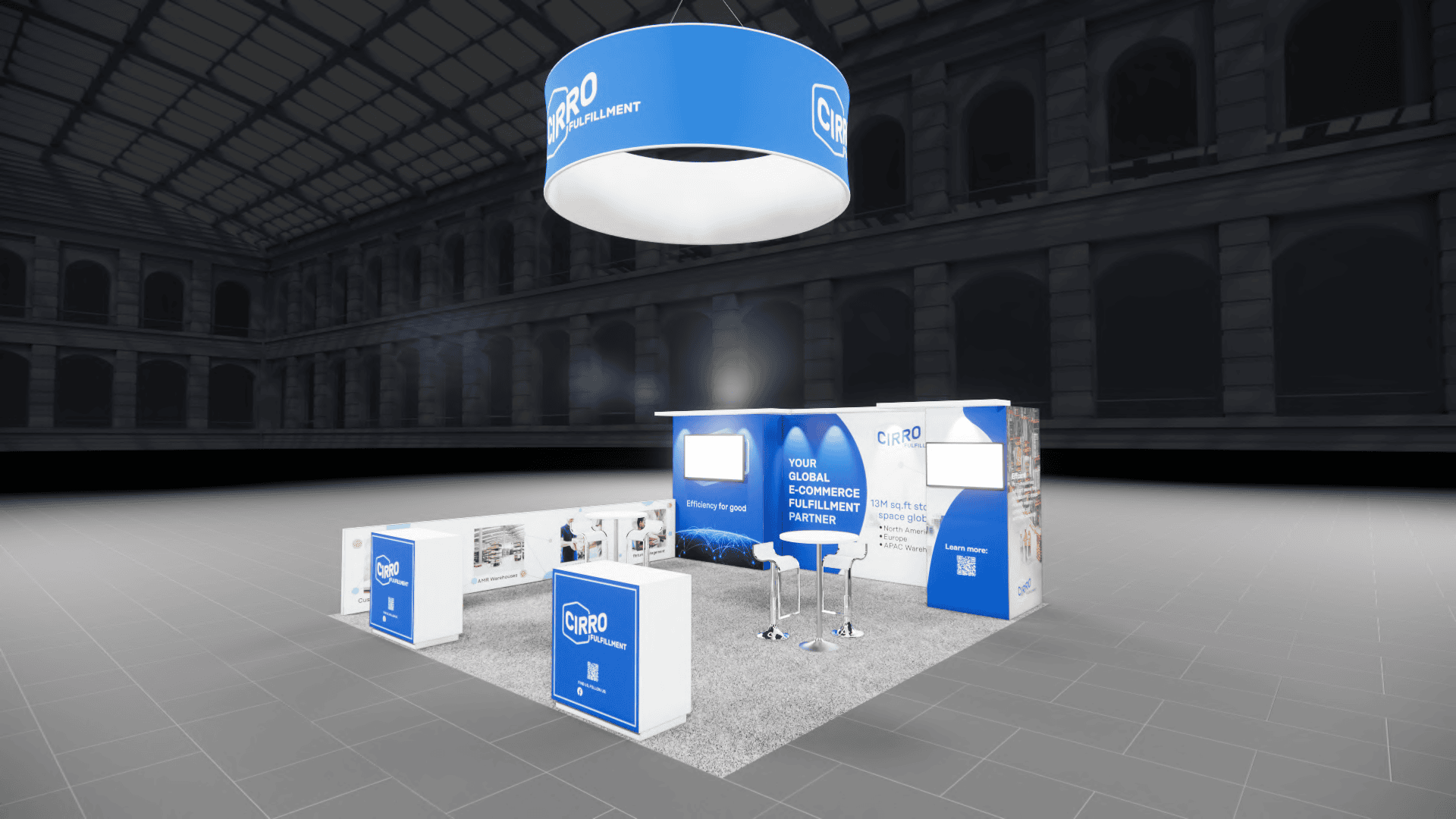 The premiere 20 x 20 exhibit rental for black hat expo 2024