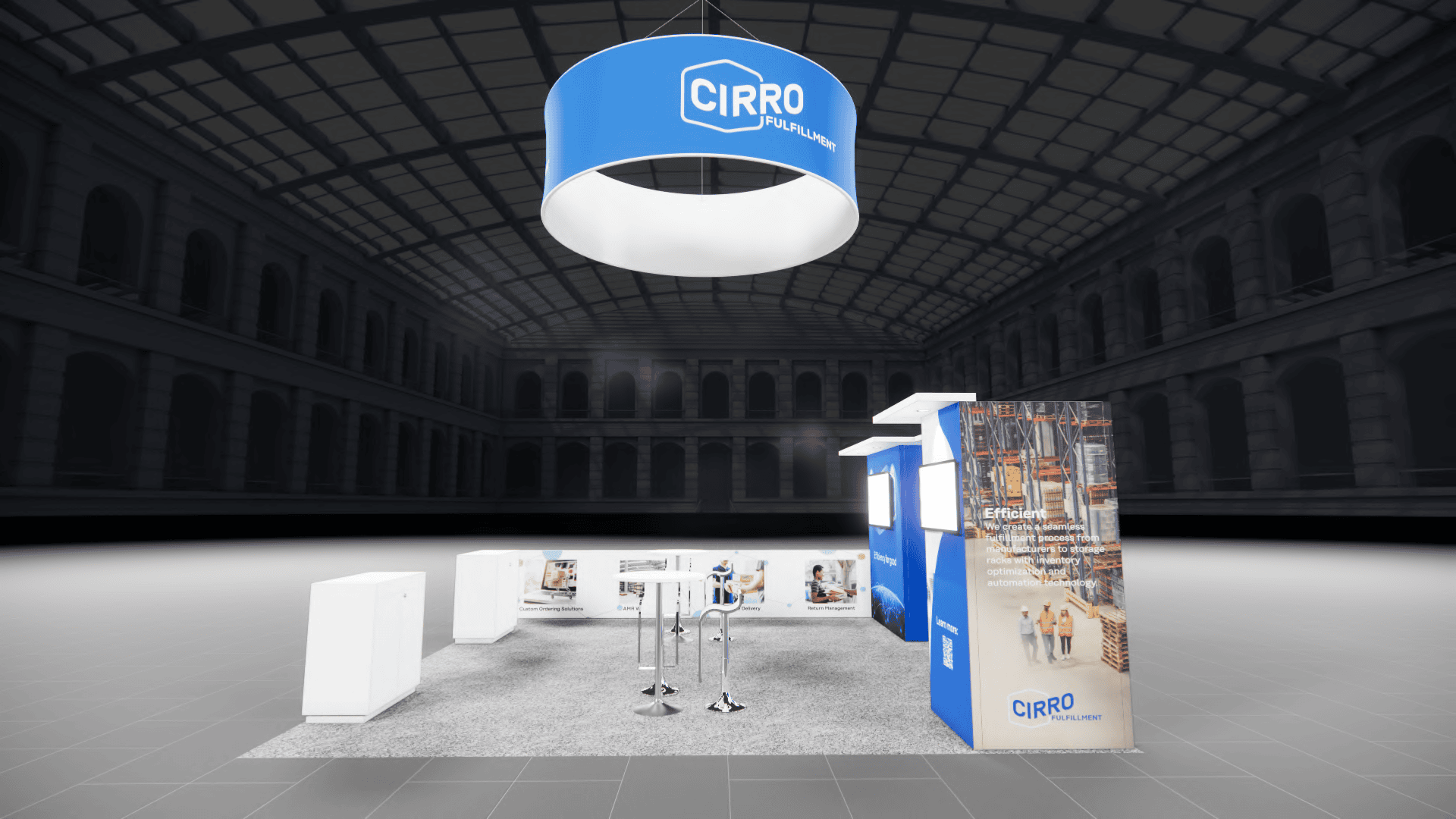 The premiere 20 x 20 exhibit rental for black hat expo 2024