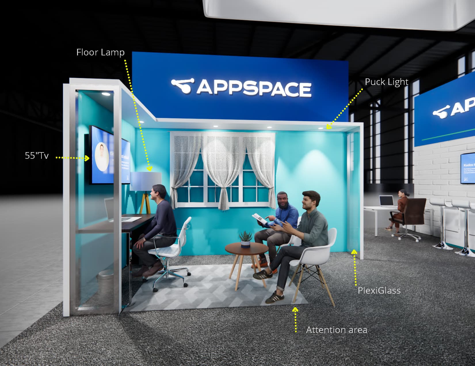 MJBIZCON 30 x 30 Orlando display rental