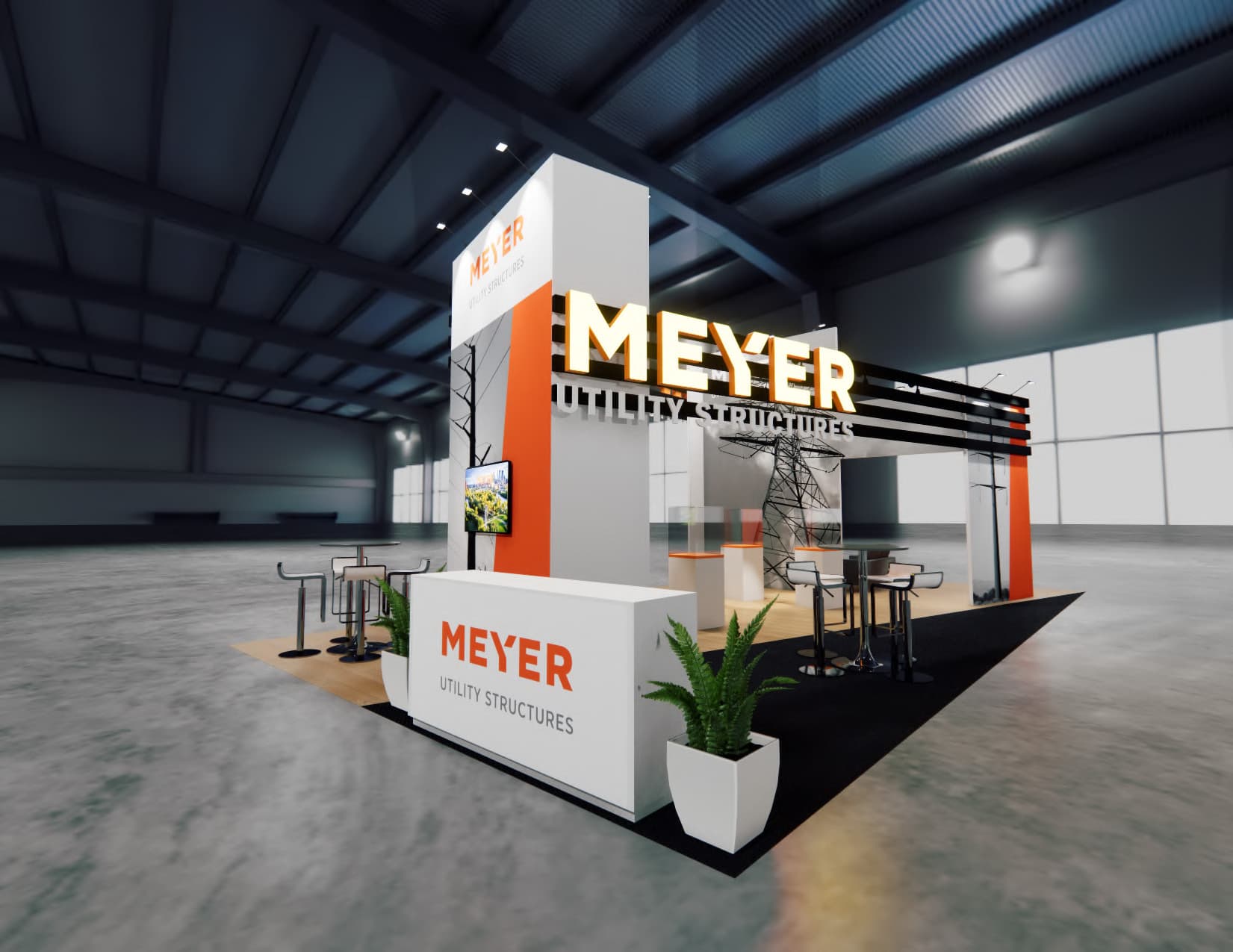 CEDIA trade show booth rental 20 x 40