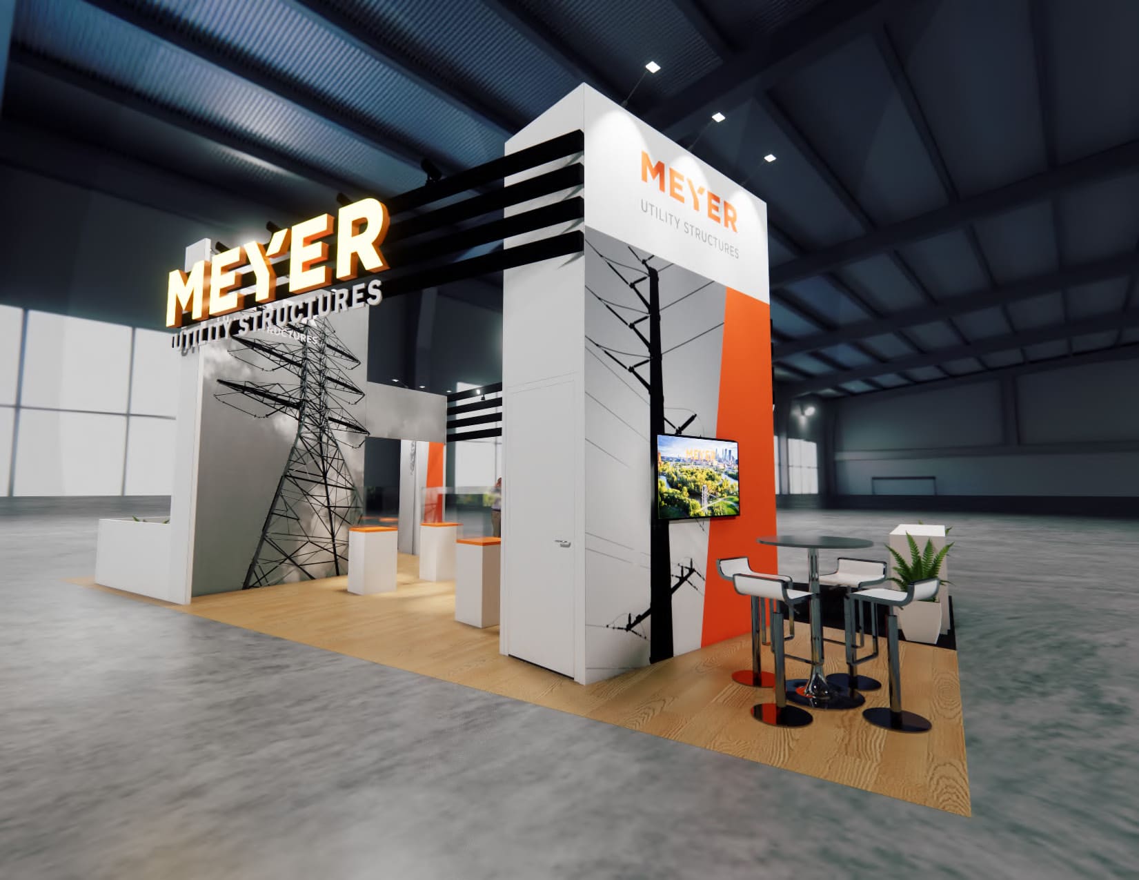 CEDIA trade show booth rental 20 x 40