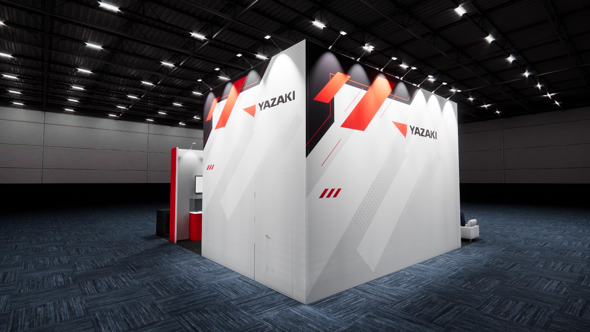 30 x 30 Double Deck Trade Show Exhibit Rental
